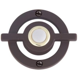 Atlas Homewares Avalon Collection 2.5 in. Aged Bronze Door Bell DB643 O
