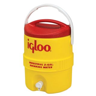 Igloo 2 Gallon Yellow Poly Beverage Dispenser