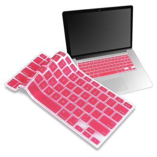 INSTEN Light Pink Soft Silicone Keyboard Shield for Apple MacBook Pro