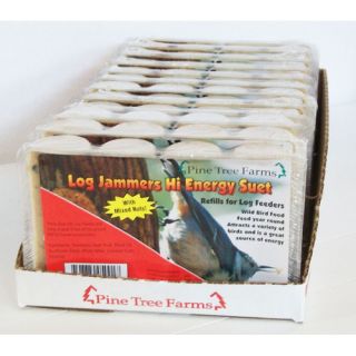 Log Jammers Hi Energy Suet Bird Food by Pine Tree Farms