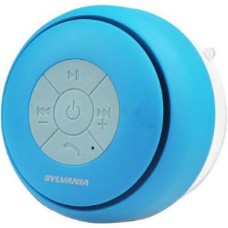 Sylvania Bluetooth Water Resistant Suction Cup Shower Speaker