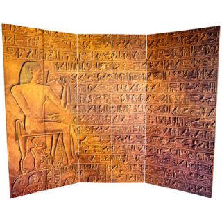 Oriental Furniture 70.88 x 94.5 Double Sided Egyptian Pyramid 6