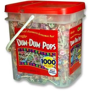 Dum Dum Pops  1000 ct., 172 oz bucket