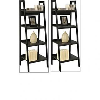 Dorel Home Furnishings Ladder Bookcase Bundle set of 2   Home