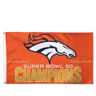 Super Bowl 50 Champions Deluxe Indoor/Outdoor 3' x 5' Flag   Broncos   8043569