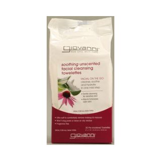 Giovanni Hair Care Products Facial Cleansing Towelettes Fragrance Free 30 Count