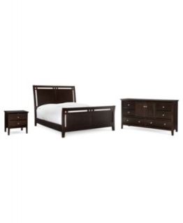 Edgewater Bedroom Furniture, Queen 3 Piece Set (Bed, Nightstand and
