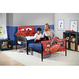 Delta Children Cars Plastic 3D Twin Bed   Baby   Toddler Furniture