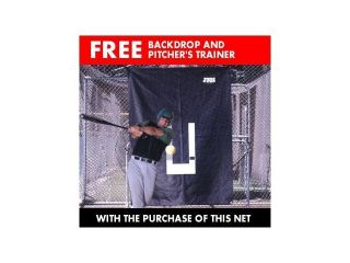 Jugs Sports No. 5 Batting Cage Net 381 Lb.   36 G  