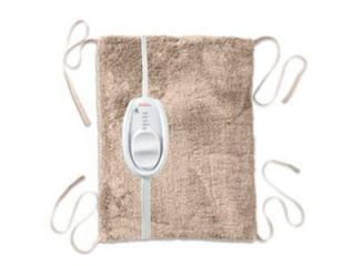 Sunbeam 835 915 001 Ultra Soft Heating Pad with Integrated Ties, Beige