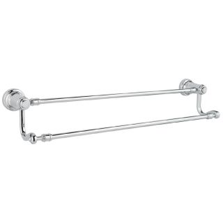 Pfister Ashfield Polished Chrome Double Towel Bar (Common 24 in; Actual 26.3125 in)