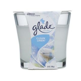 Glade 3.8 oz. Clean Linen Candle 655206