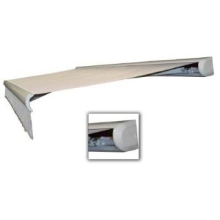 AWNTECH 18 ft. Key West Manual Retractable Awning (120 in. Projection) in Off White KWM18 W