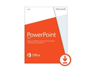 Microsoft PowerPoint 2013 (Non Commercial)      1 PC