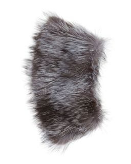 Pologeorgis Two Tier Stretch Knit Fur Cowl