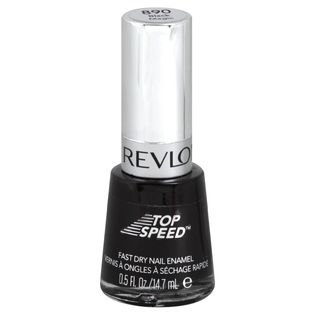 Revlon Top Speed Nail Enamel, Fast Dry, Black Magic 890, 0.5 fl oz (14