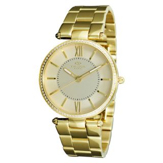 Oniss Womens Stuppendo Collection Goldtone Watch   17071109