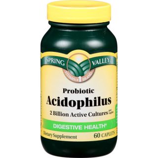 Spring Valley Probiotic Acidophilus Caplets, 60 count