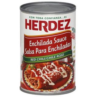 HERDEZ Red Chili Enchilada Sauce, 10 oz, (Pack of 12)