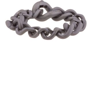 Maison Martin Margiela Gunmetal Curb Chain Bracelet