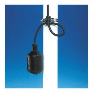 SJE RHOMBUS 10SGMWENC Float Switch, NC, 5 Amp, 120/230V, 10Ft Cord