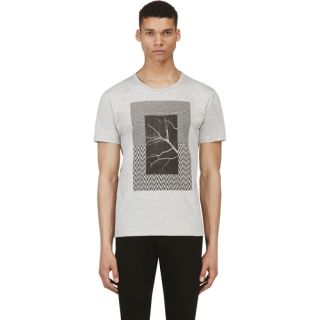 Surface to Air Grey Graphic Print T Shirt