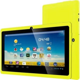 Zeepad 7DRK 4 GB Tablet   7"   Wireless LAN   Allwinner Cortex A7 A23 1.60 GHz   Yellow   512 MB RAM   Android 4.4 KitKa