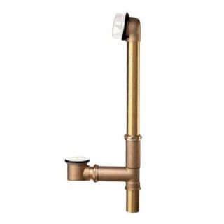 Brass Universal Bath Drain in White 1583.470.020