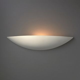 Justice Design Group Small Cosmos Ceramic Bisque 1 light Wall Sconce