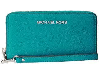 MICHAEL Michael Kors Jet Set Travel Large Mlt Funt Phone Case Tile Blue