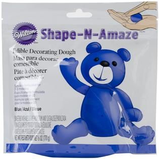 Wilton Edible Decorating Dough 6 Ounces/Pkg Blue   Home   Crafts