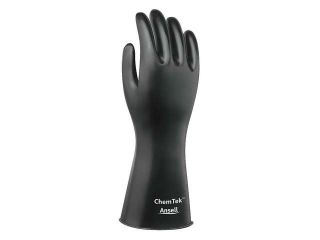 Chemical Resistant Glove, 4/8 Mil, Sz 8, Pr
