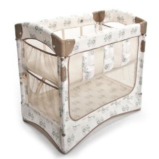 Arms Reach Mini Co Sleeper Curved Bassinet with Skirt