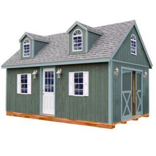 Best Barns Arlington 12 ft. x 24 ft. Wood Storage Shed Kit with Floor including 4 x 4 Runners arlington_1224df