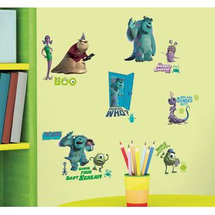 RoomMates Monsters Inc Peel & Stick Wall Decals   Home   Home Decor