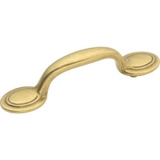 Hickory Hardware Manor House 3 in. Lancaster Hand Polished Pull P431 LP