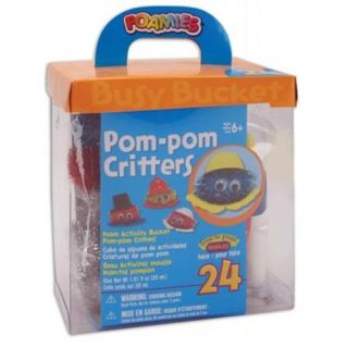 Darice 467081 Foam Kit   Makes 24 Pom Pom Critters