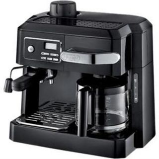 DeLonghi BCO330T Combination Espresso and Drip Coffee Maker with Programmable Timer