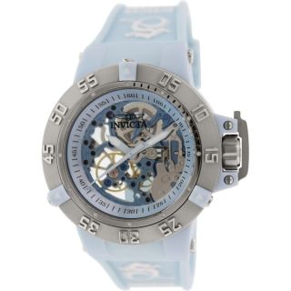 Invicta Womens Subaqua 17127 Blue Rubber Swiss Quartz Watch