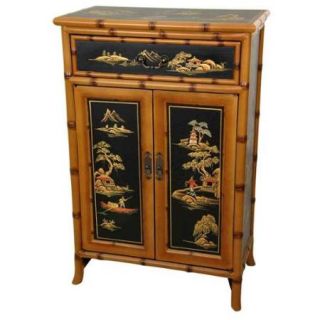 36.25 in. High Ching Shoe Cabinet