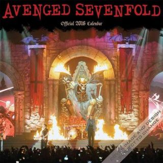 Avenged Sevenfold 2016 Calendar