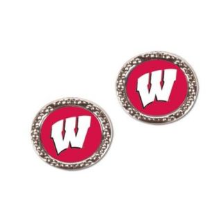 Wisconsin Badgers Official NCAA 1 inch Earrings by Wincraft