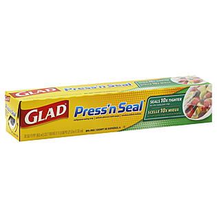 Glad Pressn Seal Freezer Sealable Wrap, 50 Sq Ft, 1 roll