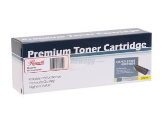 Rosewill  RTCA 42127401  Yellow  Toner Compatible w/ OkiData C5100n, C5150n, C5200n, C5300n, C5400, C5400dn, C5400dtn, C5400n, C5400tn, C5510n MFP   Retail