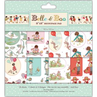 Belle & Boo Decoupage Pad   17395502 Big