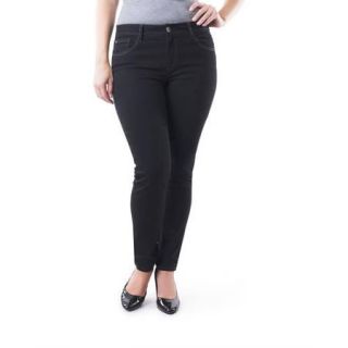 Jordache Women's Plus Size Skinny Jeans, Available in Regular and Petite Lengths