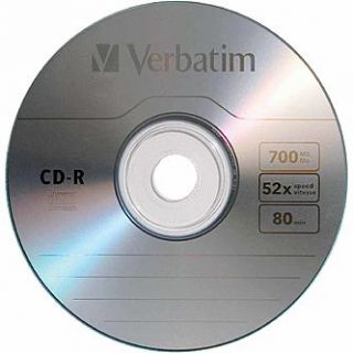 Verbatim CD R 80Min 700MB 52x   50 Pack Spindle   TVs & Electronics