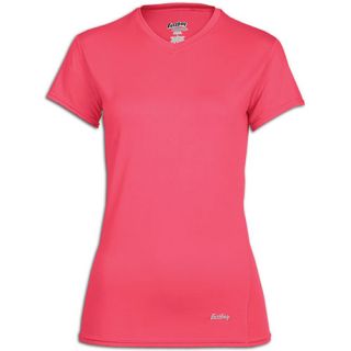 EVAPOR Short Sleeve Compression Top   Womens   Basketball   Clothing   Scarlet
