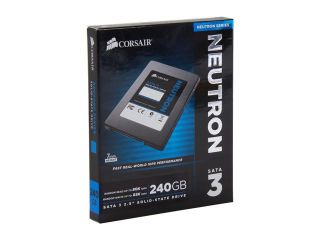 Corsair Neutron Series 2.5" 240GB SATA III Internal Solid State Drive (SSD) CSSD N240GB3 BK