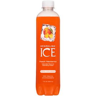 SPARKLING ICE Peach Nectarine Sparkling Water 17 FL OZ PLASTIC BOTTLE